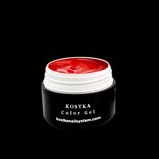 KOSTKA PAINT GEL RED 4ML