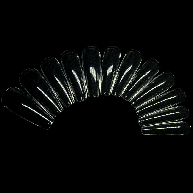 KOSTKA GEL TIPS – COFFIN LONG - immagine 2