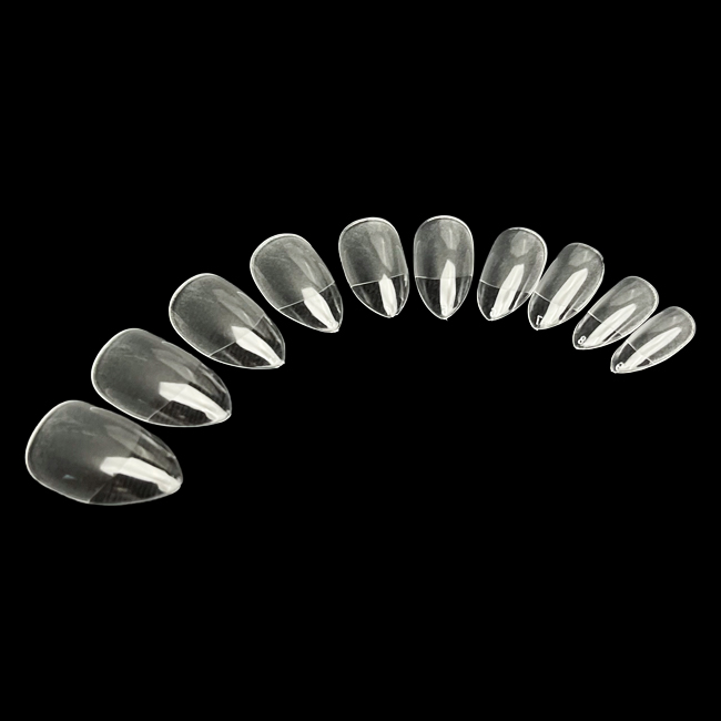 KOSTKA GEL TIPS – OVAL SHORT – HALF MATT - immagine 2