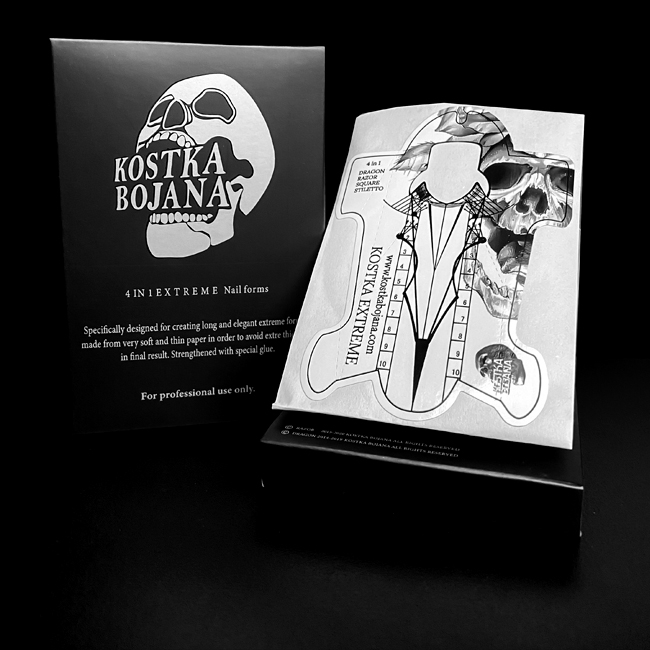 Cartine unghie forme estreme