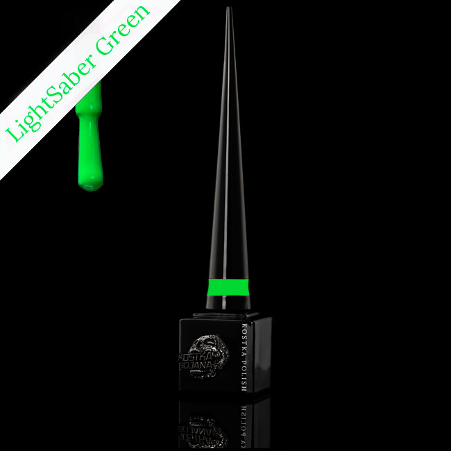 Smalto semipermanente Lightsaber Green 8ml-Kostka